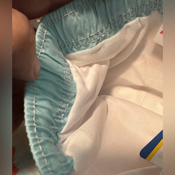 Disney Toddler Boys Surfer Mickey Mouse Aqua/Orange Swim Trunks NWT Size 2T - Picture 5 of 5